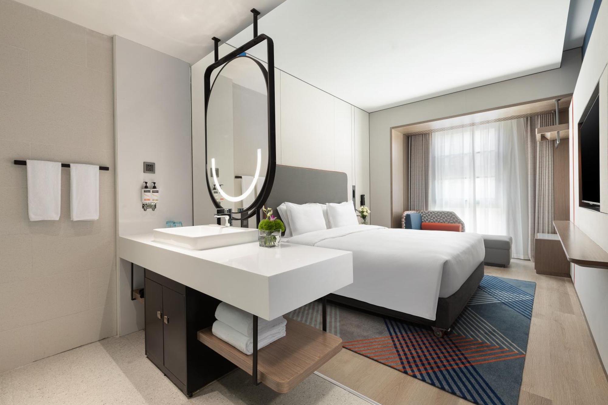 Holiday Inn Express Changfeng Park 上海市 エクステリア 写真